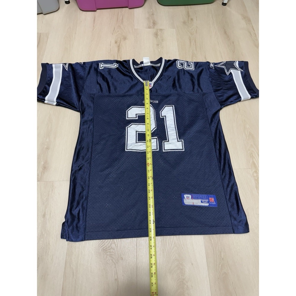 Dallas Cowboys Jersey NFL Football Julius Jones #21 Reebok Blue Mens Size 52 2XL - Picture 2 of 6